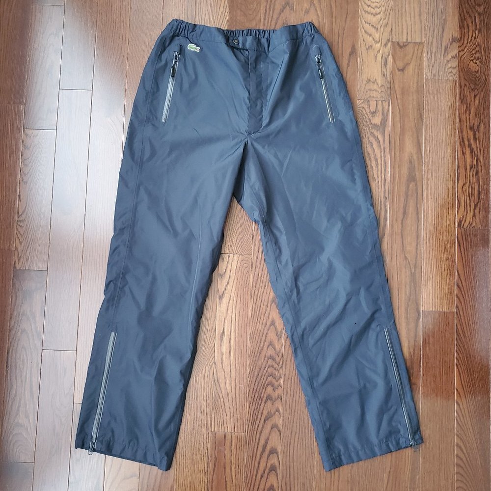 Lacoste Elastic Waistband Waterproof Rain Pants